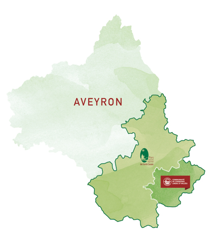 Aveyron et Parc naturel régional des Grands Causses