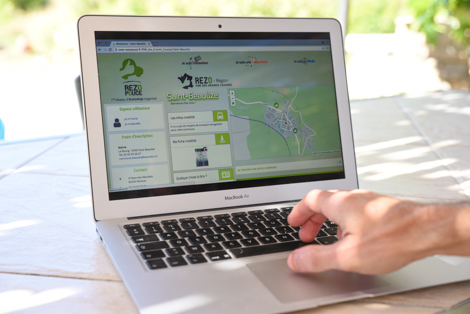 Le site internet Rezopouce